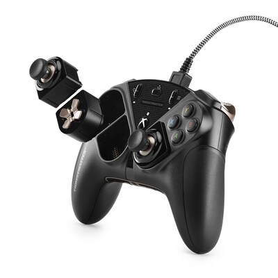 Controller per günstig Kaufen-THRUSTMASTER ESWAP X PRO Controller Schwarz für Xbox & PC. THRUSTMASTER ESWAP X PRO Controller Schwarz für Xbox & PC <![CDATA[• Personalisiertes Gamepad mit den Farben von FORZA HORIZON 5 • Rennlenkradmodul mit Nachzentriersystem •