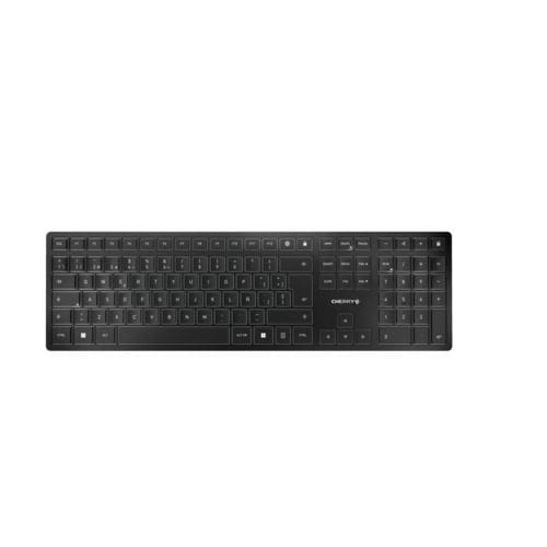 CHERRY KW 9100 Slim ES-Layout kabellose Tastatur, schwarz