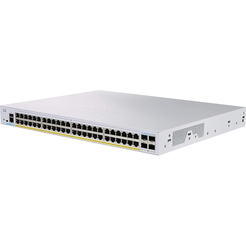 Cisco Business 350 RM Gigabit Managed Stack Switch CBS350-48FP-4X