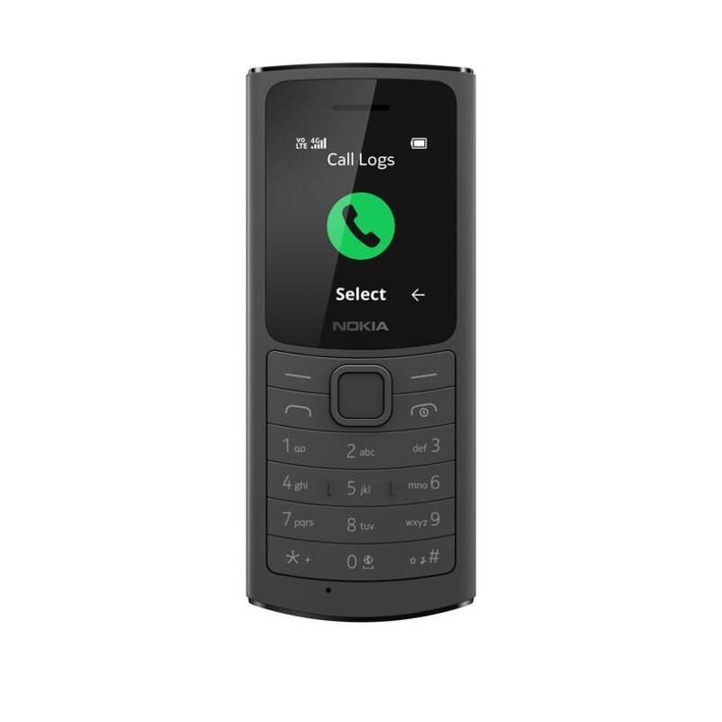 Nokia 110 4G Dual-Sim schwarz