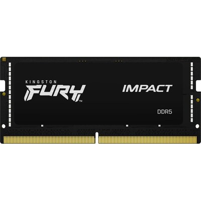 GB RAM günstig Kaufen-16GB (1x16GB) KINGSTON FURY Impact DDR5-6400 CL38 RAM Gaming Notebookspeicher. 16GB (1x16GB) KINGSTON FURY Impact DDR5-6400 CL38 RAM Gaming Notebookspeicher <![CDATA[• 16 GB (RAM-Module: 1 Stück) • DDR 5-RAM 6000 MHz ECC • CAS Latency (CL) 38 • A