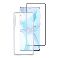 4Smarts 360&deg; Starter Set X-Pro Glas + Case f&uuml;r Galaxy S23 transparent
