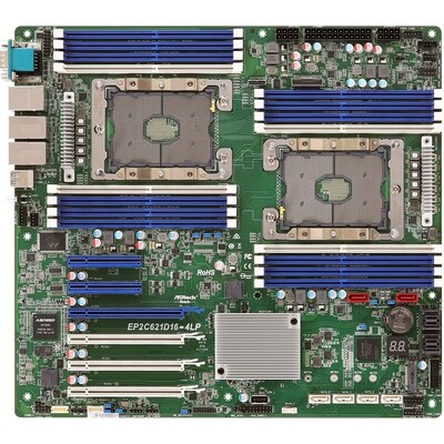 in 2 günstig Kaufen-ASRock EP2C621D16-4LP EATX Mainboard Sockel 3647 Dual Sockel/VGA/4xLAN/seriell. ASRock EP2C621D16-4LP EATX Mainboard Sockel 3647 Dual Sockel/VGA/4xLAN/seriell <![CDATA[• E-ATX Mainboard mit Sockel Intel 3647 für Intel Xeon-CPU • Intel C621-Chipsatz, 