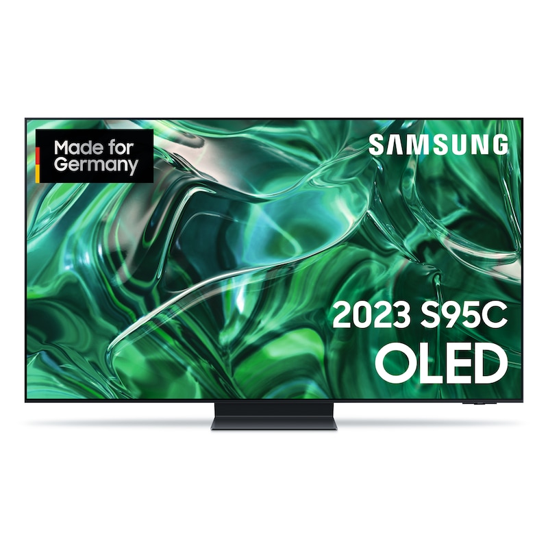 Samsung OLED TV 55 Zoll (QD-OLED, Quantum HDR, Dolby Atmos, One Connect Box, Tizen - GQ77S95CAT)