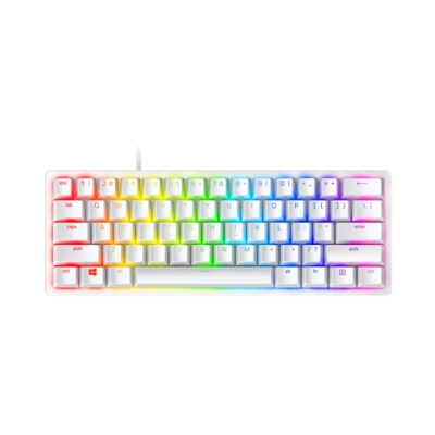 Kippschalter,Mini günstig Kaufen-RAZER Huntsman Mini Mercury optischer Switch Gaming-Tastatur, Deutsch. RAZER Huntsman Mini Mercury optischer Switch Gaming-Tastatur, Deutsch <![CDATA[• EXKLUSIV bei Cyberport • Optische Switches von Razer™ • Formfaktor von nur 60 % • Doubleshot 