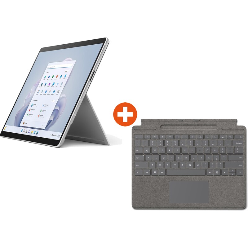 Surface Pro 9 Evo Platin 13" 2in1 i5 16GB/256GB SSD Win11 QI9-00004 KB Platin
