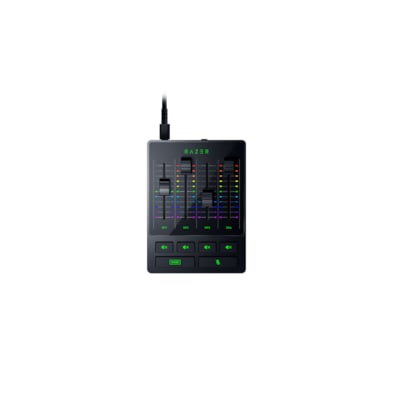 RS T  günstig Kaufen-RAZER Audio Mixer - Universal-Digital-Mixer für Streaming. RAZER Audio Mixer - Universal-Digital-Mixer für Streaming <![CDATA[• Digital Audio-Mixer • 4-Kanal-Schnittstelle mit Stumm-Tasten • XLR-Eingang mit Vorverstärker • Plug and Play