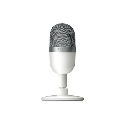 of a günstig Kaufen-RAZER Seiren Mini Mercury - Ultra-compact Streaming Microphone. RAZER Seiren Mini Mercury - Ultra-compact Streaming Microphone <![CDATA[• Ultra präzise Supernieren-Richtcharakteristik • Professionelle Aufnahmequalität • Ultra kompaktes Format]]>. 