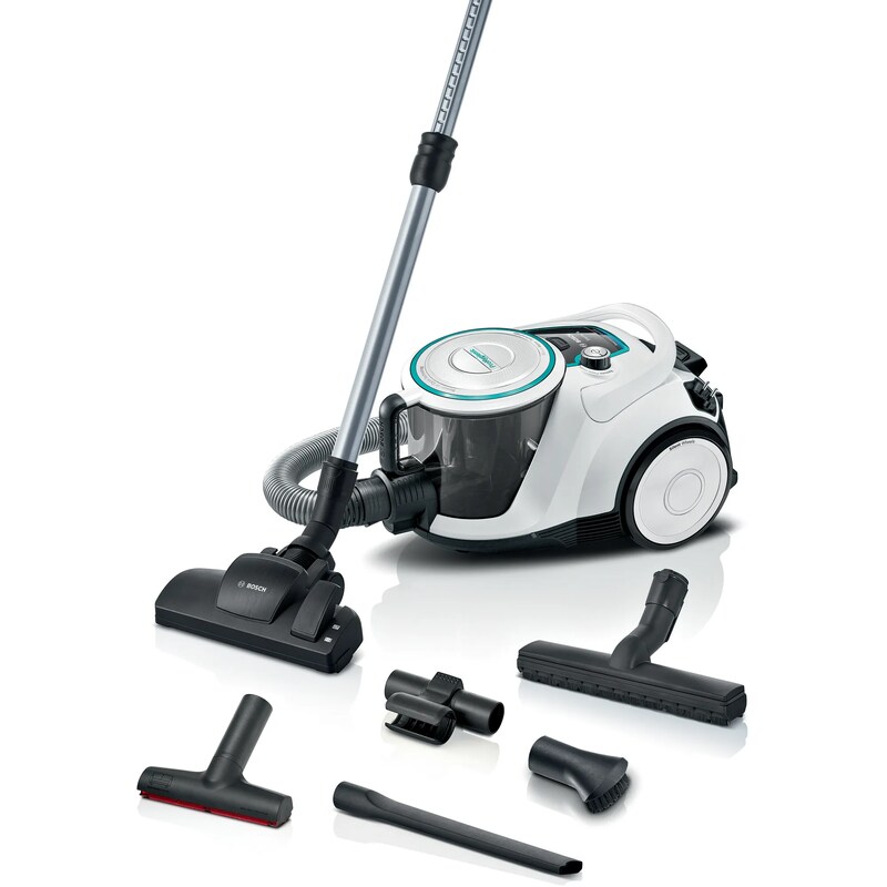 Bosch BGC41XHYG Bodenstaubsauger ohne Beutel Serie 6 weiß