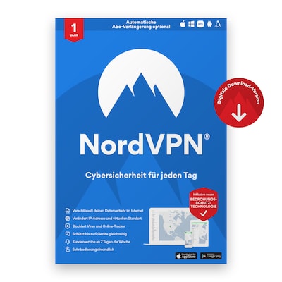 Service günstig Kaufen-NordVPN Service VPN | 6 Geräte | 1 Jahr | Download & Produktschlüssel. NordVPN Service VPN | 6 Geräte | 1 Jahr | Download & Produktschlüssel <![CDATA[• Verschlüsselte Verbindungen und IP-Verschleierung für mehr Sicherheit. 