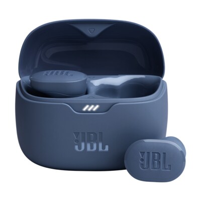wir in günstig Kaufen-JBL Tune Buds ANC True wireless Bluetooth In-Ear Kopfhörer blau. JBL Tune Buds ANC True wireless Bluetooth In-Ear Kopfhörer blau <![CDATA[• Typ: In-Ear Kopfhörer - geschlossen • Übertragung: Bluetooth • Einsatzgebiet: Street • Farbe: B