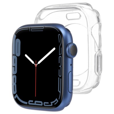 PASSEND  günstig Kaufen-case-mate Tough Clear Bumper Apple Watch (Series 8/7) 45mm transparent. case-mate Tough Clear Bumper Apple Watch (Series 8/7) 45mm transparent <![CDATA[• Passend für Apple Watch Series 7, 8 (45mm) • transparent]]>. 