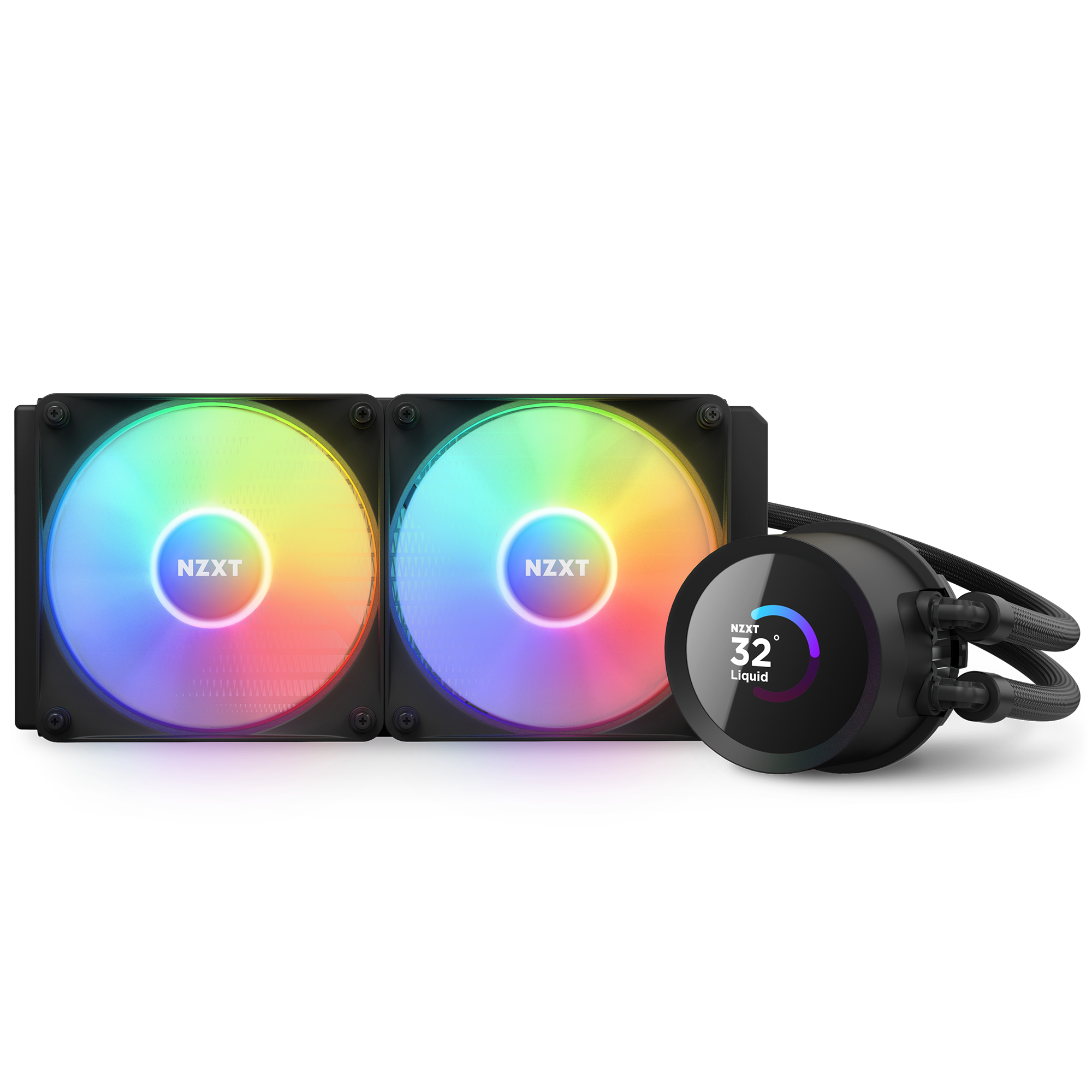 NZXT Kraken 240 RGB, schwarz Wasserk&uuml;hlung f&uuml;r AMD und Intel CPU