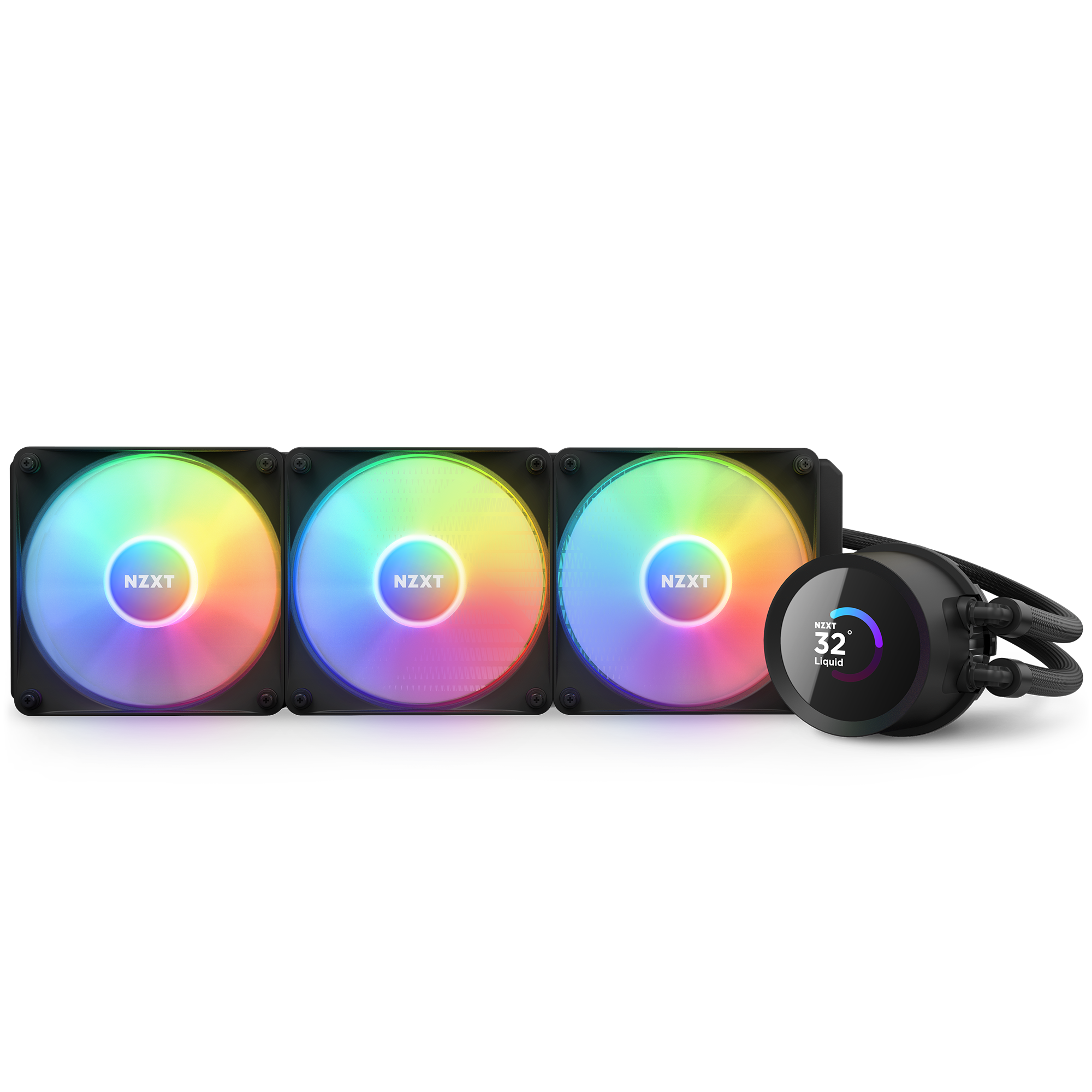 NZXT Kraken 360 RGB, schwarz Wasserk&uuml;hlung f&uuml;r AMD und Intel CPU