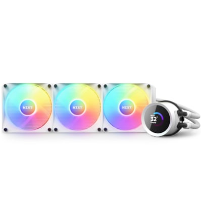 Play 3  günstig Kaufen-NZXT Kraken 360 RGB, weiß Wasserkühlung für AMD und Intel CPU. NZXT Kraken 360 RGB, weiß Wasserkühlung für AMD und Intel CPU <![CDATA[• LCD-Display 1,54