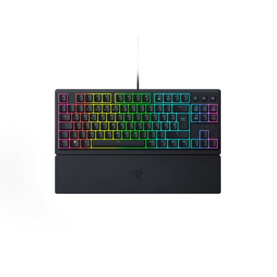 Tastatur mit günstig Kaufen-RAZER Ornata V3 TKL - Flache Mecha-Membran-RGB-Tastatur ohne Ziffernblock. RAZER Ornata V3 TKL - Flache Mecha-Membran-RGB-Tastatur ohne Ziffernblock <![CDATA[• Flache Tasten • Razer Mecha-Membran-Switches • Tastenkappen mit Anti-UV-Beschichtung • 