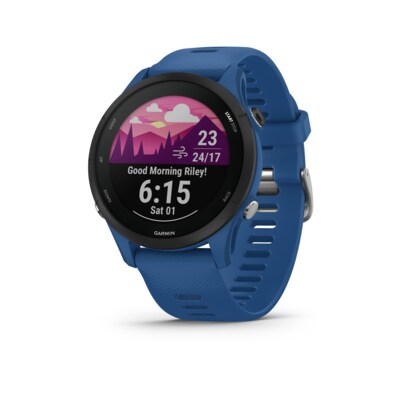 Herz auf günstig Kaufen-Garmin Forerunner 255 Tidal Blue Smartwatch. Garmin Forerunner 255 Tidal Blue Smartwatch <![CDATA[• Smarte GPS-Laufuhr mit Farbdisplay • Vorinstallierte Sport-Apps • 14 Tage Akkulaufzeit • Garmin Pay • Messung der Herzfrequenzvariabilität währ