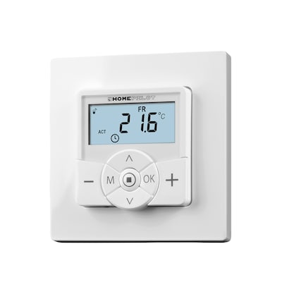 Heizkörper Thermostate günstig Kaufen-Homepilot Thermostat premium • smartes Raumthermostat. Homepilot Thermostat premium • smartes Raumthermostat <![CDATA[• für Fußbodenheizung oder Elektroheizung • Ansteuerung von smarten Heizkörperthermostaten • Heiz- und Kühlfunkti