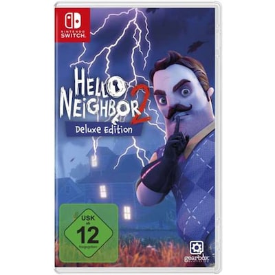 2 for  günstig Kaufen-Hello Neighbor 2 Deluxe Edition - Nintendo Switch. Hello Neighbor 2 Deluxe Edition - Nintendo Switch <![CDATA[• Plattform: Nintendo Switch • Genre: Adventure • USK-Einstufung: Freigegeben ab 12 Jahren]]>. 