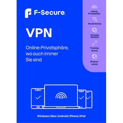 Sicherheit am günstig Kaufen-F-Secure VPN | 3 Geräte | 1 Jahr | Download & Produktschlüssel. F-Secure VPN | 3 Geräte | 1 Jahr | Download & Produktschlüssel <![CDATA[• Sicherheit in WLAN-Netzwerken , Schutz Ihrer Privatsphäre • Für bis zu 3 Geräte 