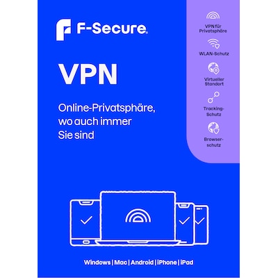 Schutz Produkt günstig Kaufen-F-Secure VPN | 3 Geräte | 1 Jahr | Download & Produktschlüssel. F-Secure VPN | 3 Geräte | 1 Jahr | Download & Produktschlüssel <![CDATA[• Sicherheit in WLAN-Netzwerken , Schutz Ihrer Privatsphäre • Für bis zu 3 Geräte 
