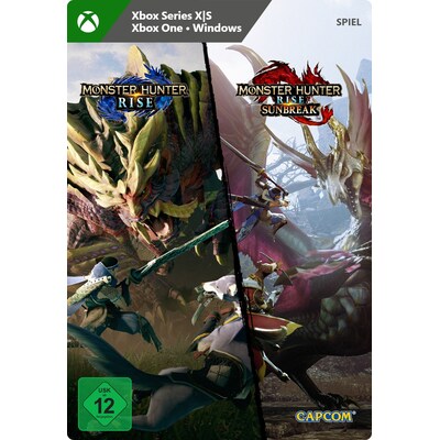 Xbox Series günstig Kaufen-Monster Hunter Rise + Sunbreak - XBox Series S|X Digital Code. Monster Hunter Rise + Sunbreak - XBox Series S|X Digital Code <![CDATA[• Plattform: Xbox • Genre: Rollenspiel • Altersfreigabe USK: ab 12 Jahren • Produktart: Digitaler Code per E-Mail