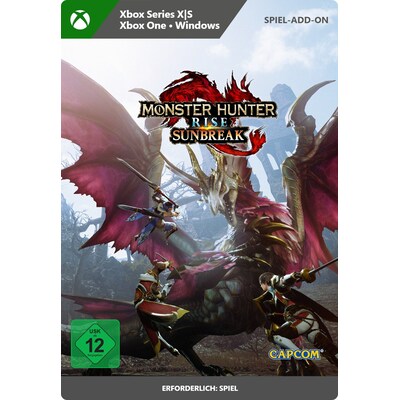 Box for günstig Kaufen-Monster Hunter Rise Sunbreak - XBox Series S|X Digital Code. Monster Hunter Rise Sunbreak - XBox Series S|X Digital Code <![CDATA[• Plattform: Xbox • Genre: Rollenspiel • Altersfreigabe USK: ab 12 Jahren • Produktart: Digitaler Code per E-Mail]]>.