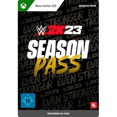 Sport Digitale günstig Kaufen-WWE 2K23 Season Pass - XBox Series S|X Digital Code. WWE 2K23 Season Pass - XBox Series S|X Digital Code <![CDATA[• Plattform: Xbox • Genre: Sportspiel / Kampfspiel • Altersfreigabe USK: ab 16 Jahren • Produktart: Digitaler Code per E-Mail]]>. 
