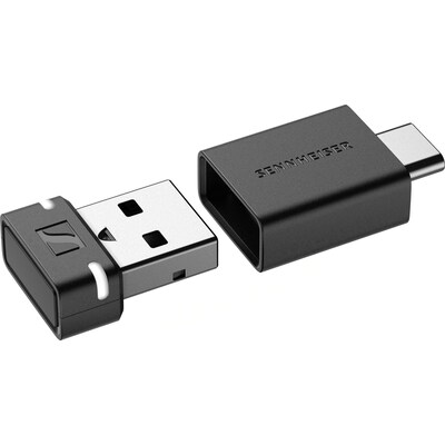 computer/laptop  günstig Kaufen-Sennheiser BTD 600 USB (A/C) Bluetooth Dongle für PC/Laptop. Sennheiser BTD 600 USB (A/C) Bluetooth Dongle für PC/Laptop <![CDATA[• Bluetooth-Dongle • Übertragung: Bluetooth 5.2 • Verbindung zwischen PC/Mac und Bluetooth-Kopfhörern • A