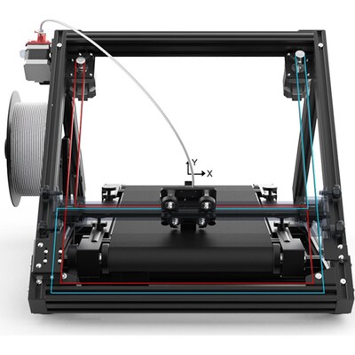 de lo günstig Kaufen-Creality CR-30 Printmill Belt Printer 3D-Drucker. Creality CR-30 Printmill Belt Printer 3D-Drucker <![CDATA[• Breite: 200 mm, Höhe 170 mm, Länge: endlos • 4,3-Zoll-Touchscreenr • Extruder (max.): 240 °C • Druckmaterial: PLA, TPU, PETG/PET]]>. 