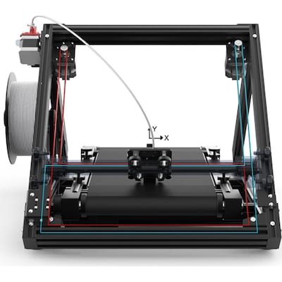 3D Drucker  günstig Kaufen-Creality CR-30 Printmill Belt Printer 3D-Drucker. Creality CR-30 Printmill Belt Printer 3D-Drucker <![CDATA[• Breite: 200 mm, Höhe 170 mm, Länge: endlos • 4,3-Zoll-Touchscreenr • Extruder (max.): 240 °C • Druckmaterial: PLA, TPU, PETG/PET]]>. 