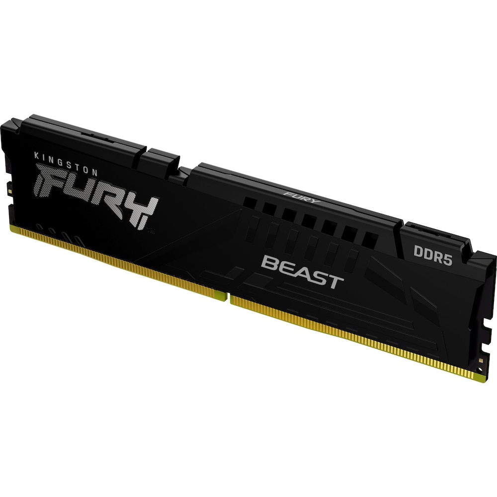 64GB (4x16GB) KINGSTON FURY Beast Black XMP DDR5-5600 CL40 RAM Speicher Kit