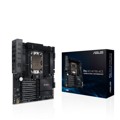 BB 46 günstig Kaufen-ASUS WS W790-ACE Workstation Mainboard Sockel 4677. ASUS WS W790-ACE Workstation Mainboard Sockel 4677 <![CDATA[• E-ATX (EBB) Mainboard mit Sockel Intel 4677 für Intel Xeon-CPU • Intel W790-Chipsatz, keine Grafik • 2048 GB max. RAM, DDR5 bis zu 680