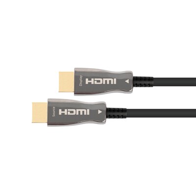 Ultra High günstig Kaufen-PYTHON AOC Hybrid Ultra-High-Speed HDMI® 2.1 Kabel 8K @60Hz schwarz 10m. PYTHON AOC Hybrid Ultra-High-Speed HDMI® 2.1 Kabel 8K @60Hz schwarz 10m <![CDATA[• HDMI-Kabel • Anschlüsse: HDMI-Stecker und HDMI-Stecker • Farbe: schwarz, Länge: 1
