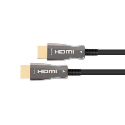 Ultra High günstig Kaufen-PYTHON AOC Hybrid Ultra-High-Speed HDMI® 2.1 Kabel 8K @60Hz schwarz 15m. PYTHON AOC Hybrid Ultra-High-Speed HDMI® 2.1 Kabel 8K @60Hz schwarz 15m <![CDATA[• HDMI-Kabel • Anschlüsse: HDMI-Stecker und HDMI-Stecker • Farbe: schwarz, Länge: 1