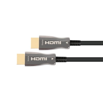 HDMI Stecker günstig Kaufen-PYTHON AOC Hybrid Ultra-High-Speed HDMI® 2.1 Kabel 8K @60Hz schwarz 15m. PYTHON AOC Hybrid Ultra-High-Speed HDMI® 2.1 Kabel 8K @60Hz schwarz 15m <![CDATA[• HDMI-Kabel • Anschlüsse: HDMI-Stecker und HDMI-Stecker • Farbe: schwarz, Länge: 1