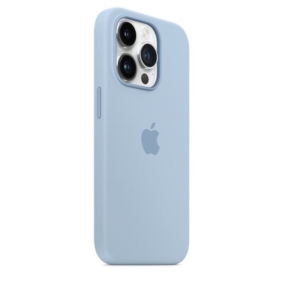 Silikon 4 günstig Kaufen-Apple Original iPhone 14 Pro Silikon Case mit MagSafe Himmel. Apple Original iPhone 14 Pro Silikon Case mit MagSafe Himmel <![CDATA[• Passend für Apple iPhone 14 Pro • Material: Silikon • Farbe: Himmel Füreinander gemacht.]]>. 
