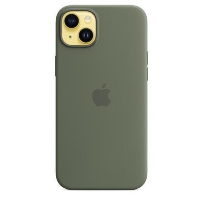 PASSEND  günstig Kaufen-Apple Original iPhone 14 Plus Silikon Case mit MagSafe Oliv. Apple Original iPhone 14 Plus Silikon Case mit MagSafe Oliv <![CDATA[• Passend für Apple iPhone 14 Plus • Material: Silikon • Farbe: Oliv]]>. 