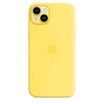 Silikon Gel günstig Kaufen-Apple Original iPhone 14 Plus Silikon Case mit MagSafe Kanariengelb. Apple Original iPhone 14 Plus Silikon Case mit MagSafe Kanariengelb <![CDATA[• Passend für Apple iPhone 14 Plus • Material: Silikon • Farbe: Gelb]]>. 