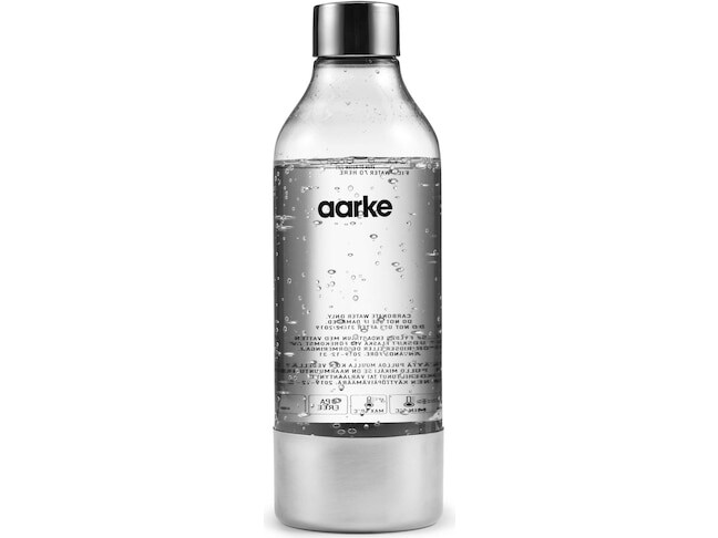 Aarke PET-Wasserflasche f&uuml;r Carbonator 3, 800ml, Edelstahl