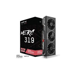 XFX AMD Radeon RX 6950 XT MERC319 Black Gaming Grafikkarte 16GB GDDR6 3xDP/HDMI