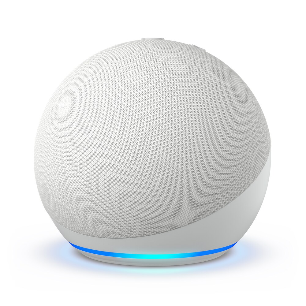 Amazon Echo Dot (5. Gen.) Smarter Bluetooth Lautsprecher mit Alexa, weiß