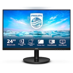 Philips V-Line 241V8LA 60,5cm (23,8&quot;) FHD VA Office Monitor HDMI/VGA 4ms 75Hz