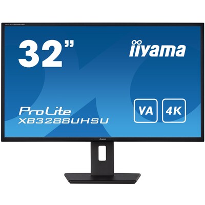 USB C  günstig Kaufen-iiyama ProLite XB3288UHSU-B5 80cm (32") 4K UHD VA Monitor HDMI/DP/USB 60Hz LS. iiyama ProLite XB3288UHSU-B5 80cm (32") 4K UHD VA Monitor HDMI/DP/USB 60Hz LS <![CDATA[• Energieeffizienzklasse: G • Größe: 80,0 cm (32 Zoll) 16:9, Auflösung: 3.