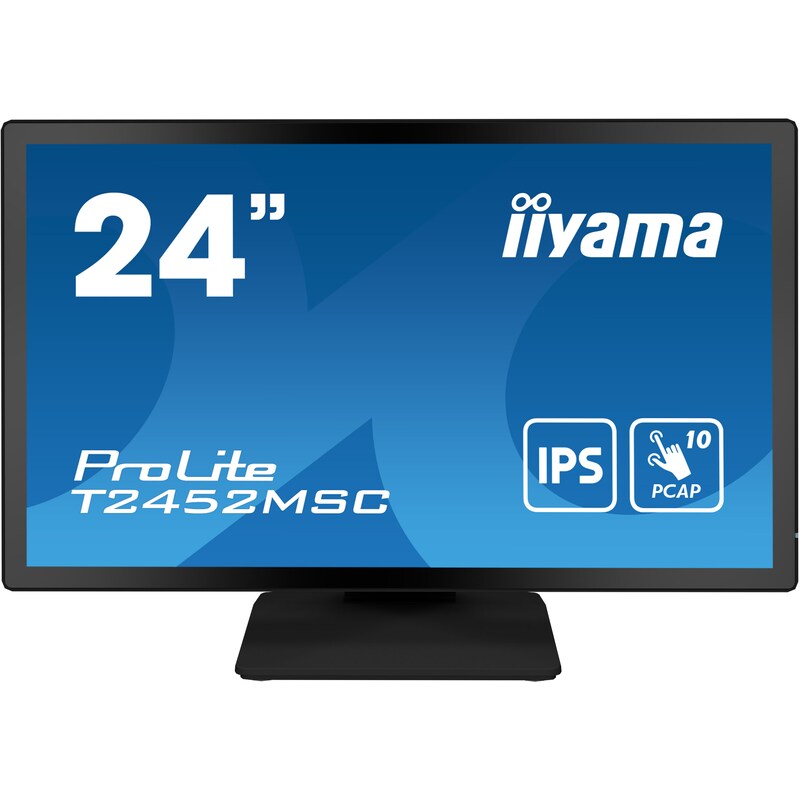iiyama ProLite T2452MSC-B1 60,5cm (24") 10-Punkt Multitouch-Monitor FullHD IPS
