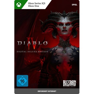 AI Box günstig Kaufen-Diablo 4 Digital Deluxe Edition - XBox Series S|X Digital Code. Diablo 4 Digital Deluxe Edition - XBox Series S|X Digital Code <![CDATA[• Plattform: Xbox • Genre: Abenteuer • Altersfreigabe USK: ab 16 Jahren • Produktart: Digitaler Code per E-Mail