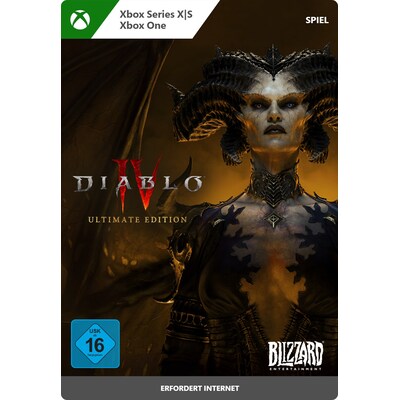 SERIES X günstig Kaufen-Diablo 4 Ultimate Edition - XBox Series S|X Digital Code. Diablo 4 Ultimate Edition - XBox Series S|X Digital Code <![CDATA[• Plattform: Xbox • Genre: Abenteuer • Altersfreigabe USK: ab 16 Jahren • Produktart: Digitaler Code per E-Mail • Release