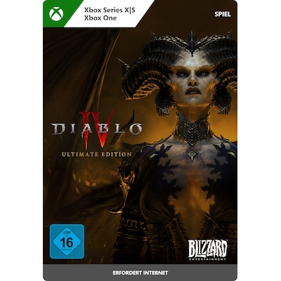 Diablo 4 günstig Kaufen-Diablo 4 Ultimate Edition - XBox Series S|X Digital Code. Diablo 4 Ultimate Edition - XBox Series S|X Digital Code <![CDATA[• Plattform: Xbox • Genre: Abenteuer • Altersfreigabe USK: ab 16 Jahren • Produktart: Digitaler Code per E-Mail • Release