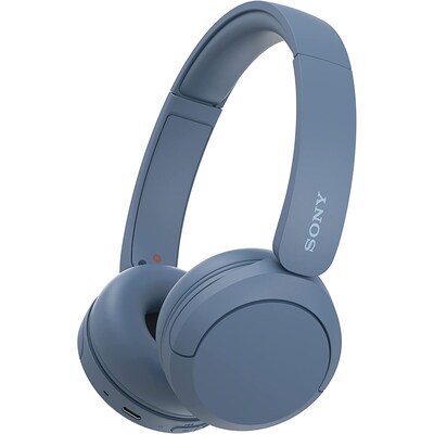 Bluetooth/WIFI günstig Kaufen-Sony WH-CH520 Blau Over Ear Kopfhörer mit Bluetooth. Sony WH-CH520 Blau Over Ear Kopfhörer mit Bluetooth <![CDATA[• Typ: Over-Ear Kopfhörer - geschlossen • Übertragung: Bluetooth • Einsatzgebiet: Reise • Farbe: Blau • Google/Apple-Sp