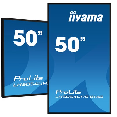 iiyama ProLite LH5054UHS-B1AG 125,7cm (49,5") 4K UHD Monitor LED VGA/HDMI/DP/DVI